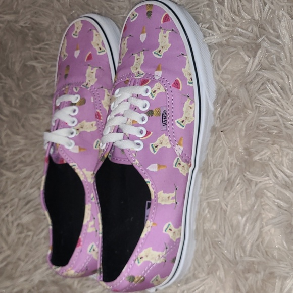 VANS☆ Light purple with Skateboarding dogs - Picture 4 of 8